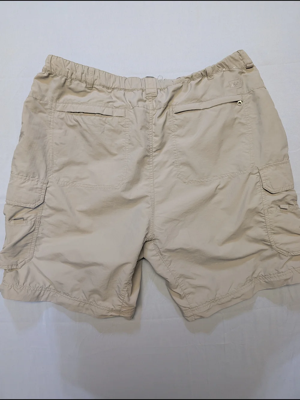REI Shorts Mens XL Lightweight Outdoors Cargo Hiking UPF 50+ Flawed
